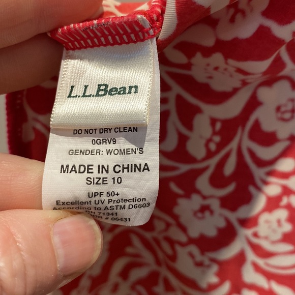 LL Bean Bathing Suit Skirt and Bottoms - Picture 7 of 7